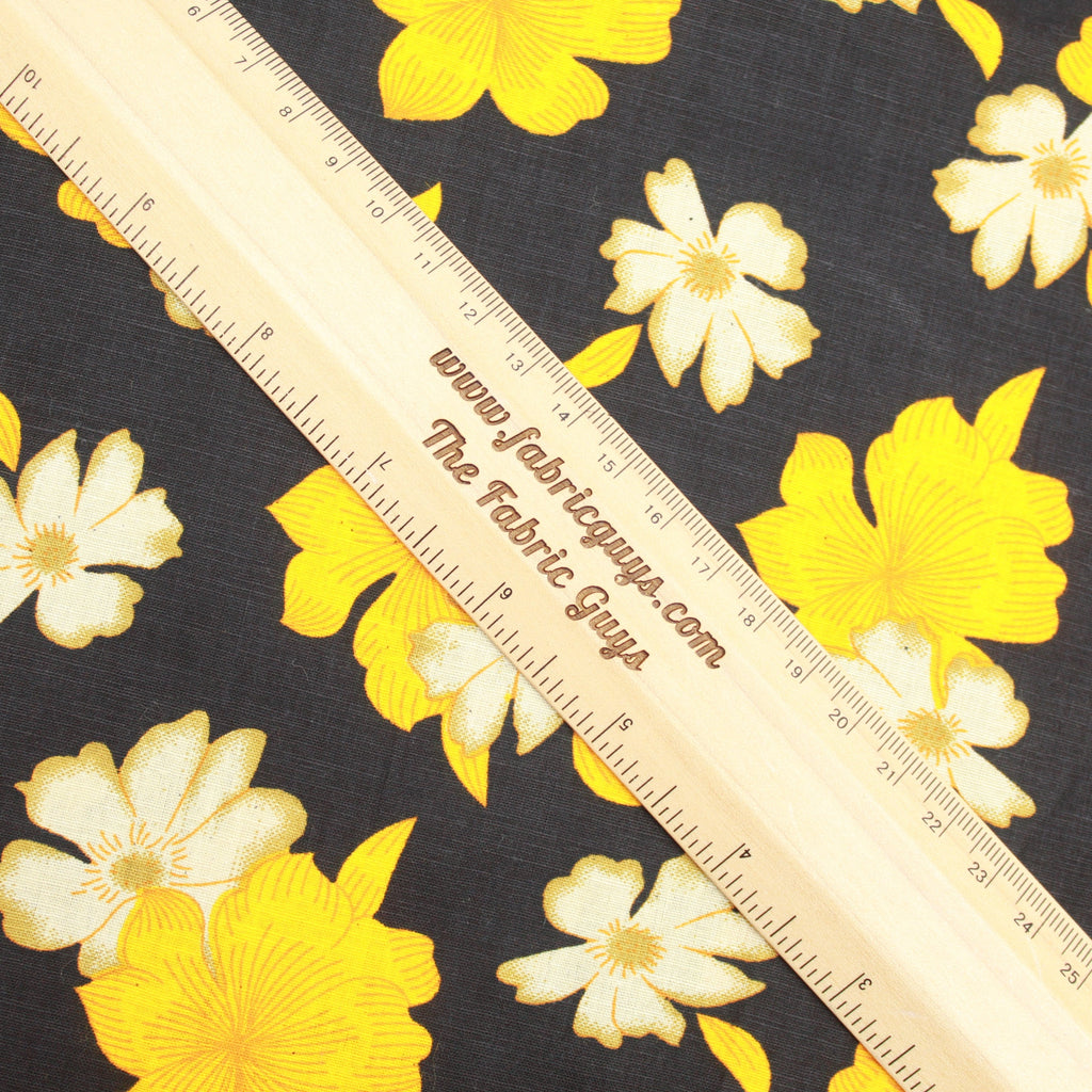 3 Metres 100% Printed Cotton Fabric Bundle 'Flower Power', 42" Wide - Variations Available