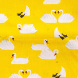 Swan Printed Polycotton, 44" Wide - Variations Available