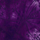 Purple Premium 100% Cotton Melody With Butterfly Printing.