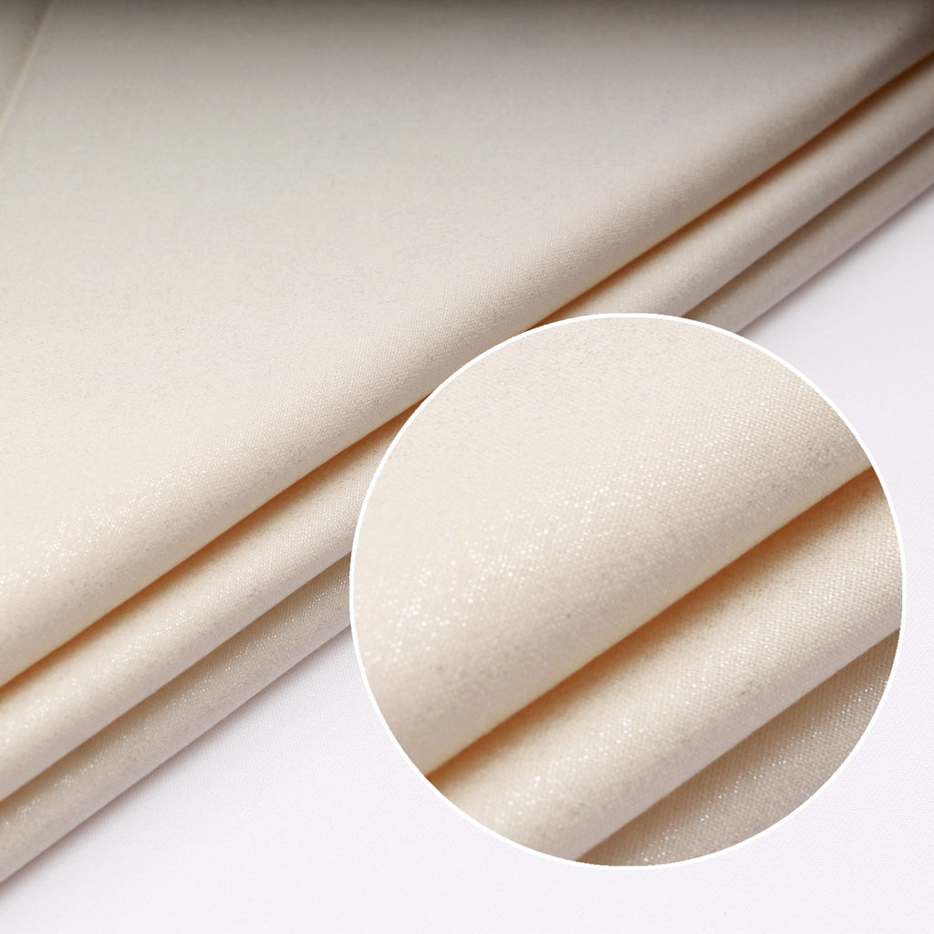 Cream Fairy Dust Sparkle Quilting Cotton Fabric 112cm Wide