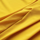 Lightweight Knitted Plain Jersey - Yellow 60” Wide