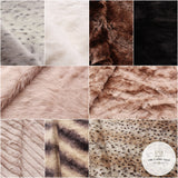 Faux Fur Variety- High Pile Animal Print Premium Quality