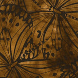 Dark Brown Premium 100% Cotton Melody With Butterfly Printing.
