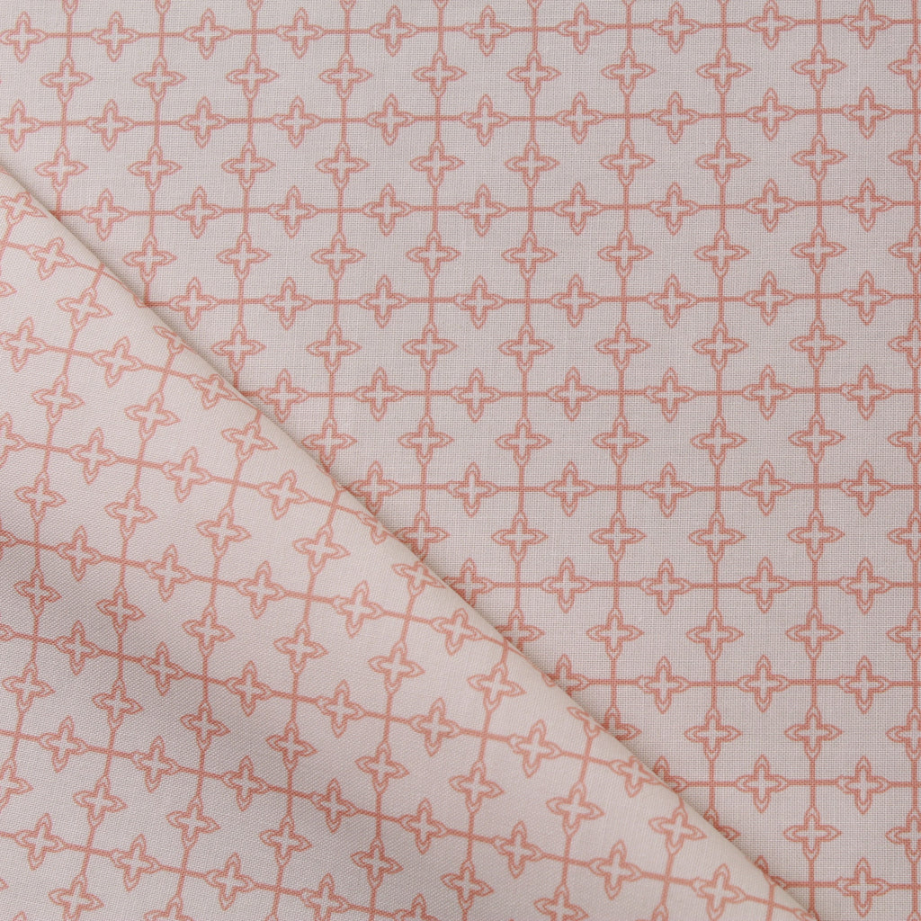 TFG Orange Quilting Cotton, Geometric, Mexicola, FF405.3