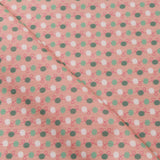 TFG Orange Quilting Cotton, Abstract Floral, Mexicola, FF407.3