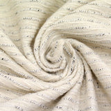 Premium Heavy Wool Blend Slub Light Knit Fabric