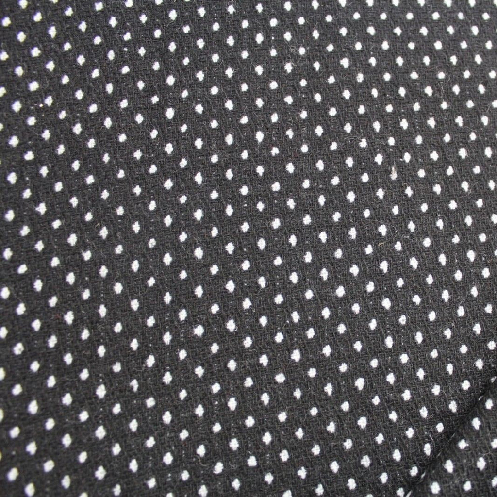 Premium Wool Black & White Collection Spots & Crosses