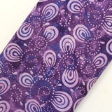 Bali Indonesian Batik, Swirl Design, 44" - Purple BK122 I