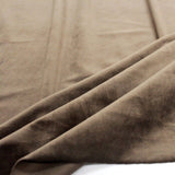 Super Soft Premium Velvet Fabric PO81/6 Brown
