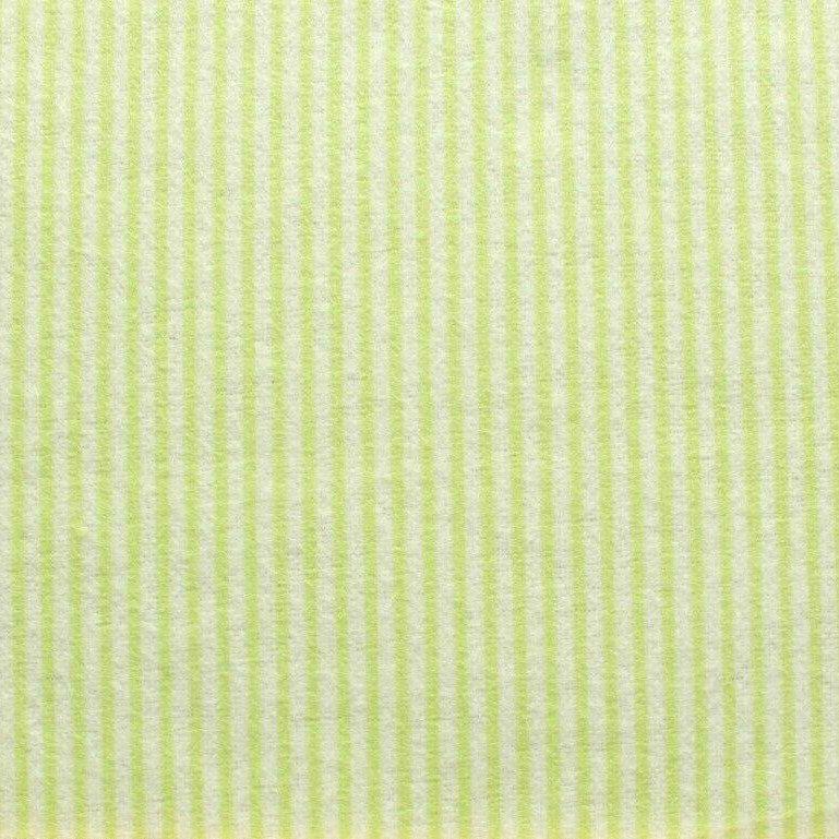 Stripes On White, Soft Print Brushed Cotton, Approx 44" (112cm) Wide